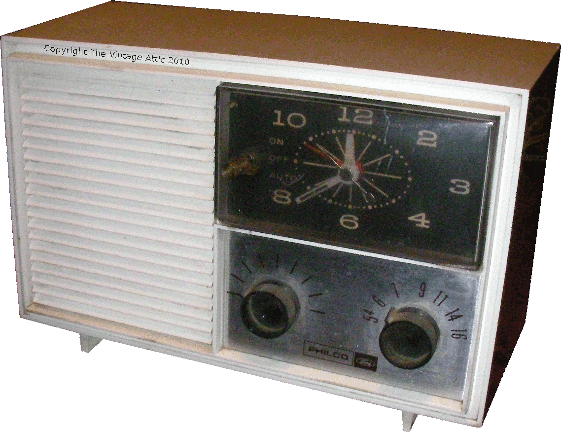 Philco ford clock radio #9